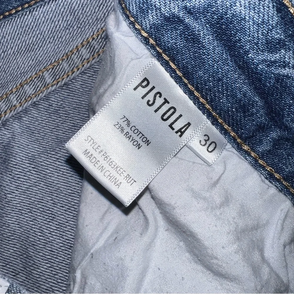 Pistola Light Blue Relaxed Flare Jeans Stevie - Picture 6 of 7